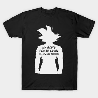 Dragon Ball Z Goku My God's power level is over 9000 T-Shirt